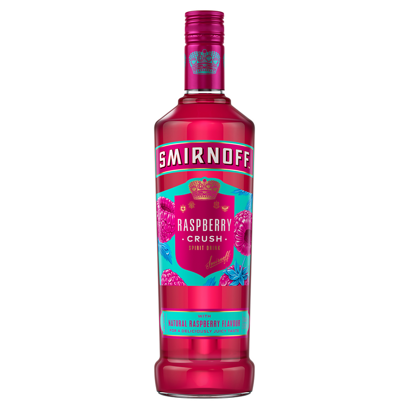 SMIRNOFF RASPBERRY CRUSH 700ML
