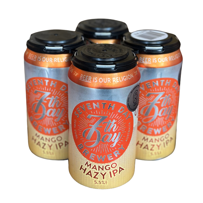 7TH DAY HAZY MANGO IPA CAN