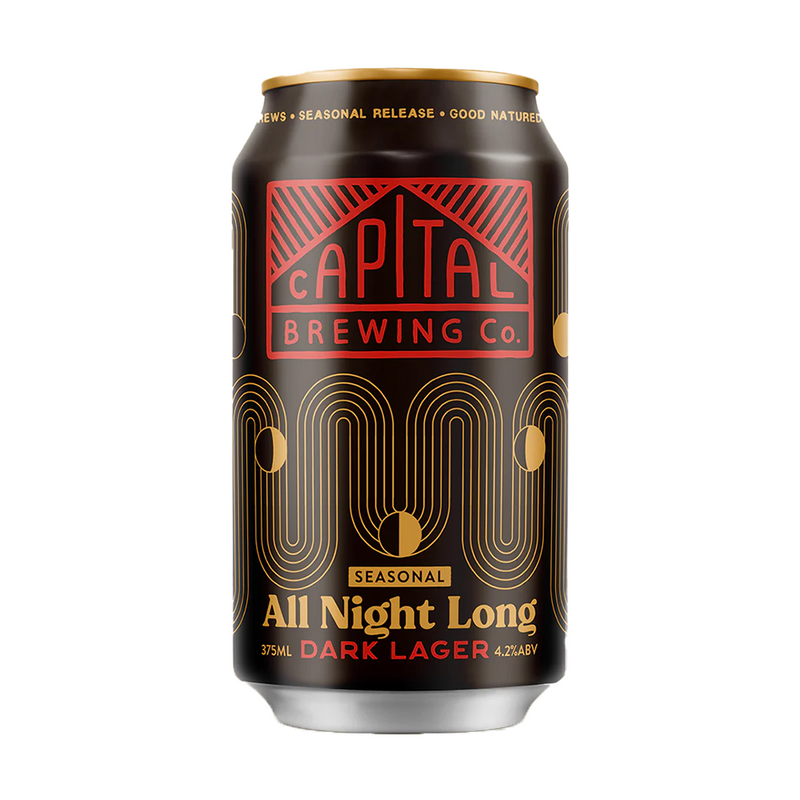 CAPITAL ALL NIGHT LONG DARK LAGER CAN