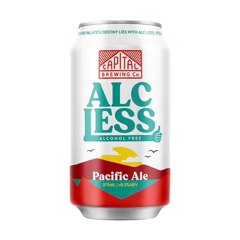 CAPITAL BREWING ALC-LESS PACIFIC CAN