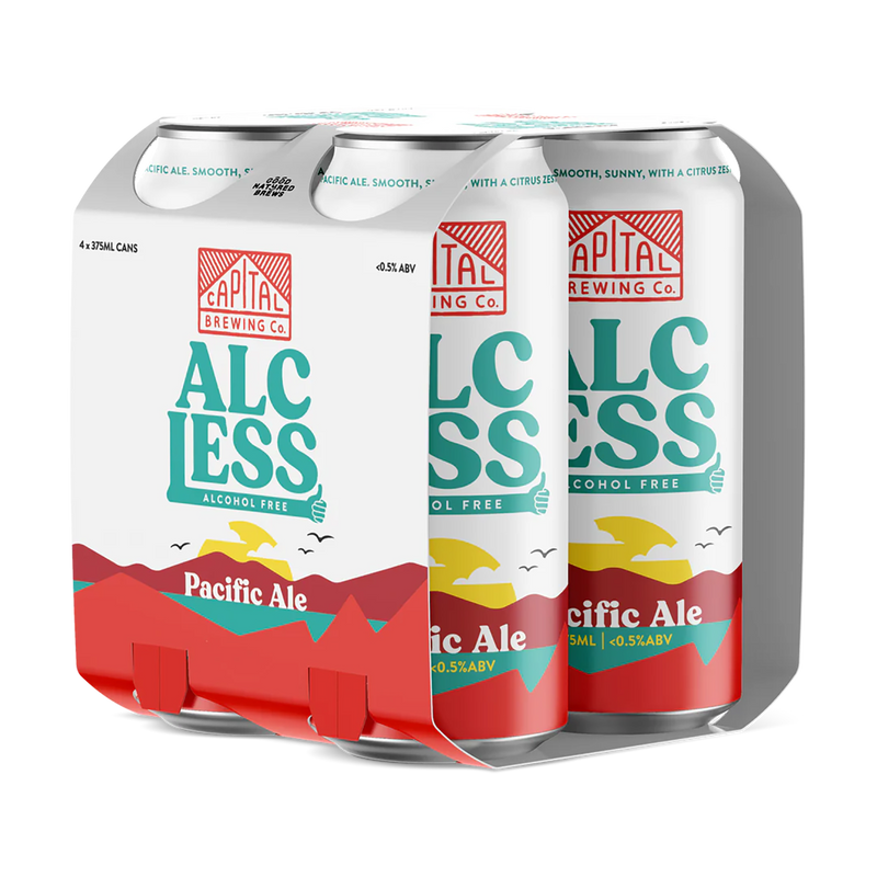 CAPITAL BREWING ALC-LESS PACIFIC CAN