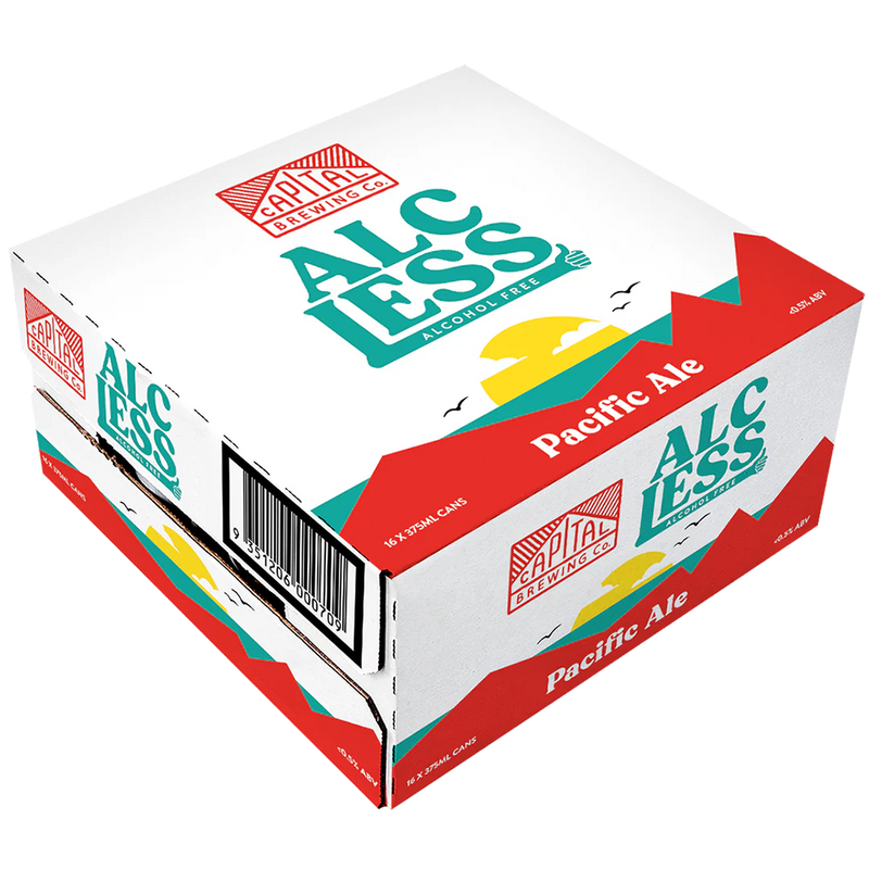 CAPITAL BREWING ALC-LESS PACIFIC CAN