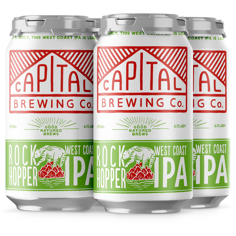 CAPITAL ROCK HOPPER IPA CANS