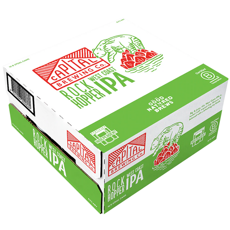 CAPITAL ROCK HOPPER IPA CANS