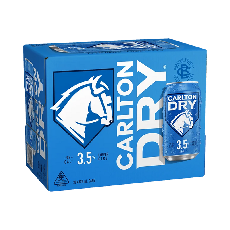 CARLTON DRY 3.5% CANS