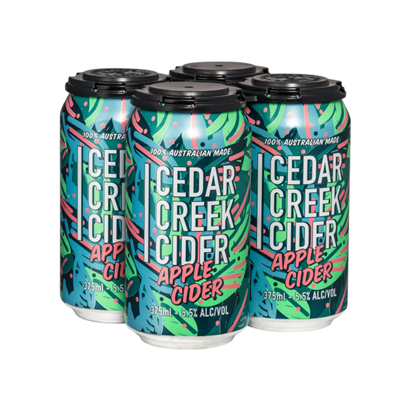 CEDAR CREEK ALCOHOLIC APPLE CIDER CAN