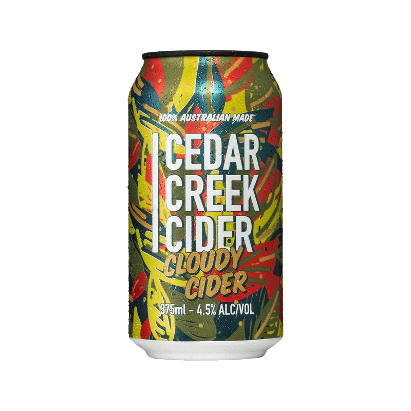 CEDAR CREEK ALCOHOLIC CLOUDY CIDER CAN