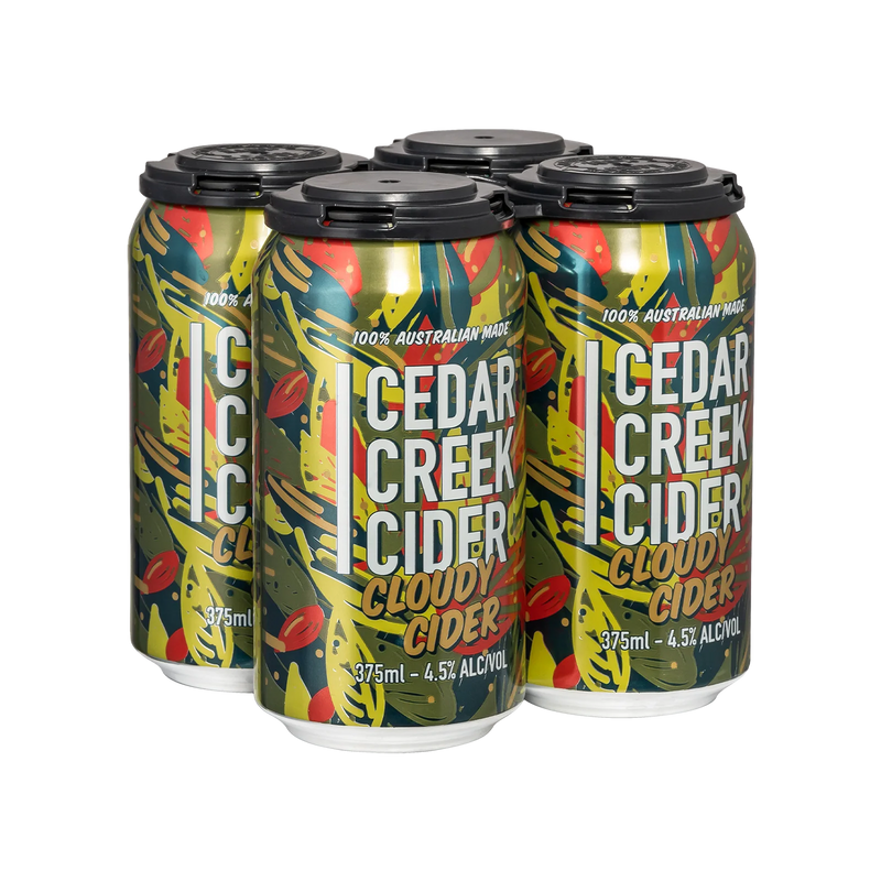 CEDAR CREEK ALCOHOLIC CLOUDY CIDER CAN