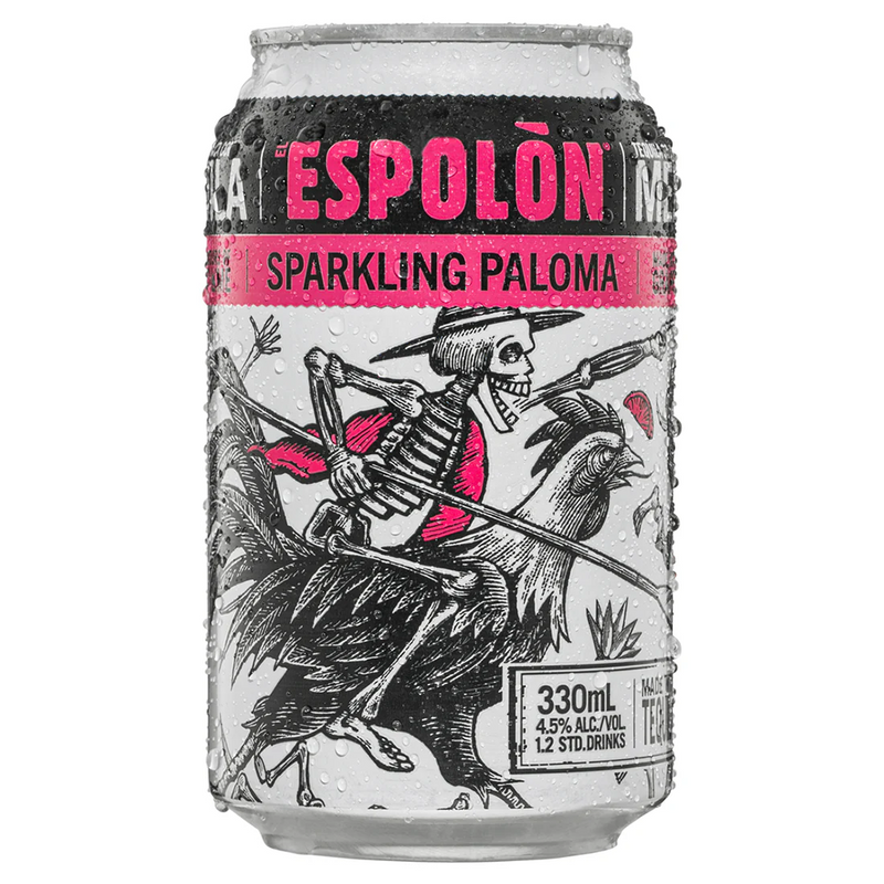 ESPOLON TEQUILA SPARKLING PALOMA CANS