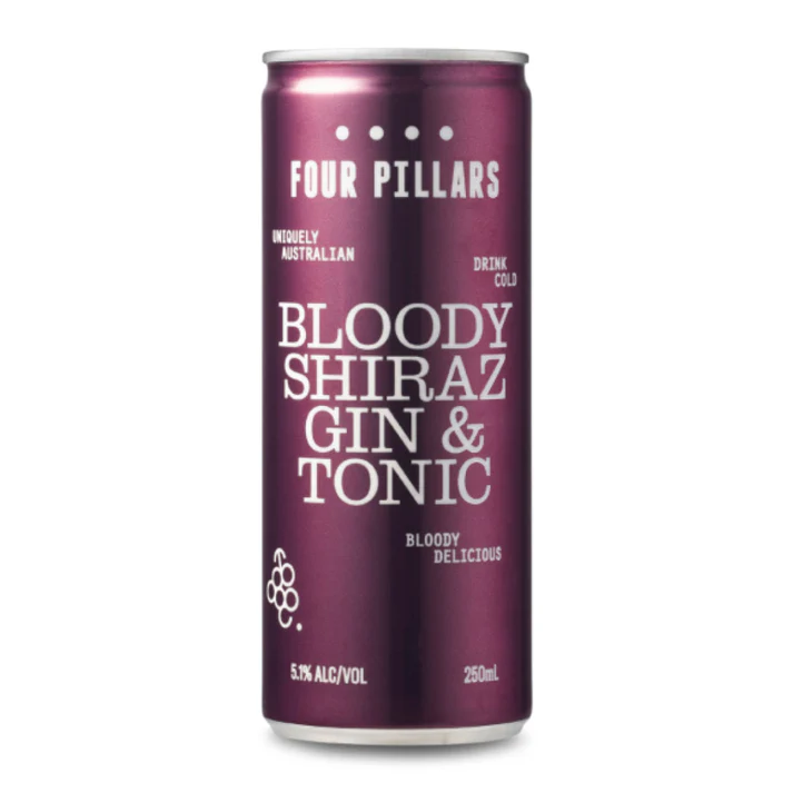 FOUR PILLARS SHIRAZ GIN & TONIC CANS