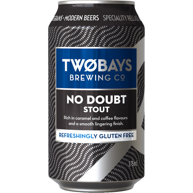 TWO BAYS NO DOUBT STOUT CANS