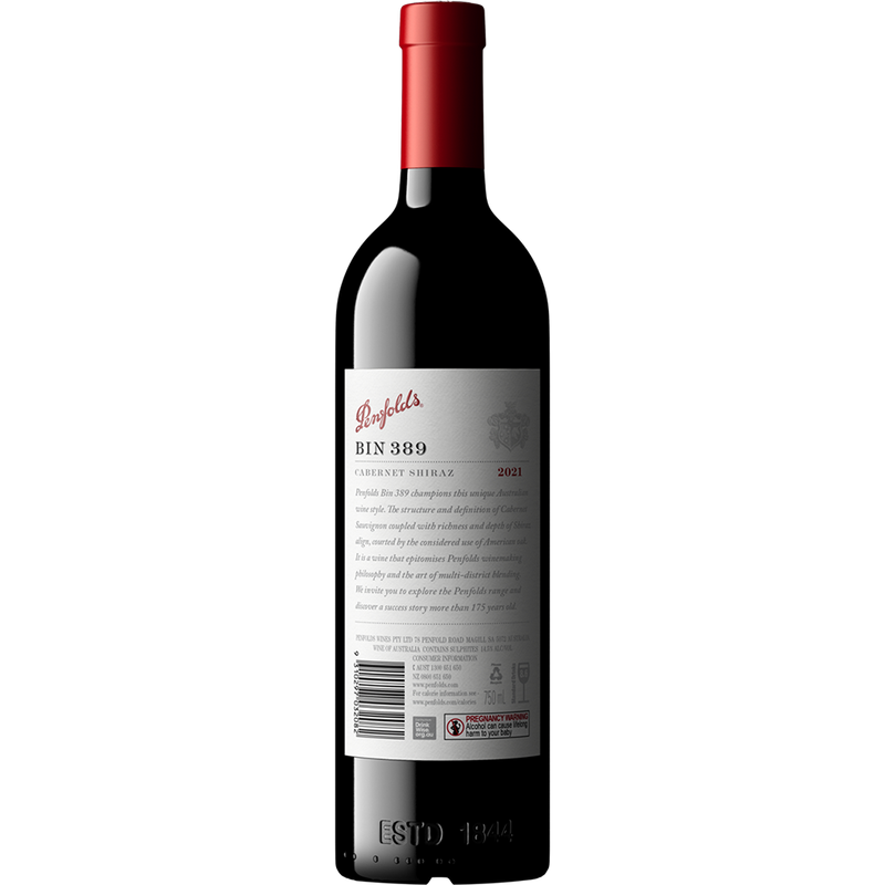 PENFOLDS BIN 389 CAB SHIRAZ 2021