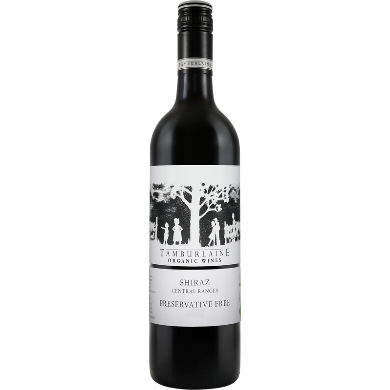 TAMBURLAINE PRESERVATIVE FREE SHIRAZ