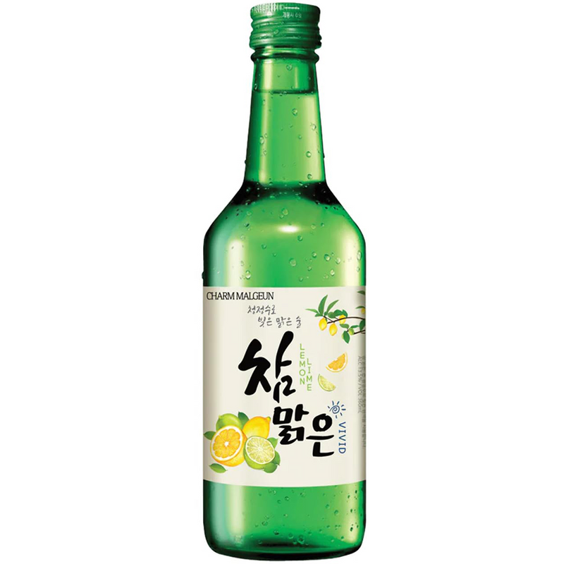 VIVID LEMON LIME SOJU BOTTLES