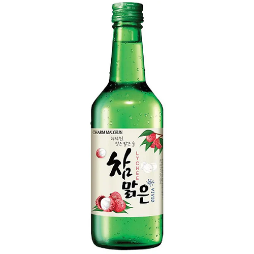 VIVID LYCHEE SOJU BOTTLES
