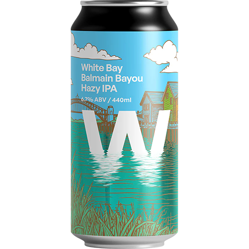 WHITE BAY BALMAIN BAYOU HAZY IPA CAN