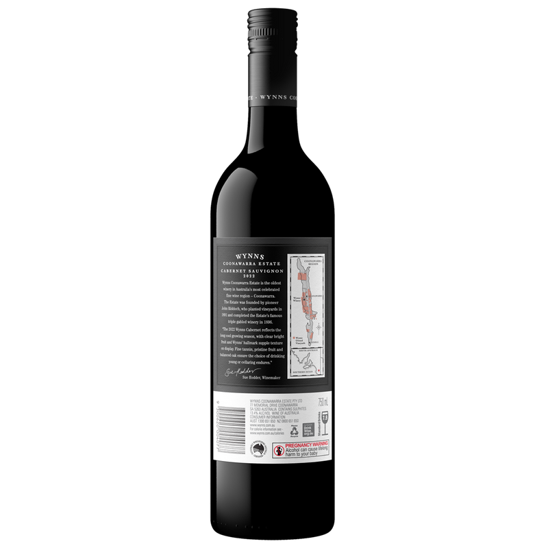 WYNNS BLACK LABEL CAB SAUV 2022