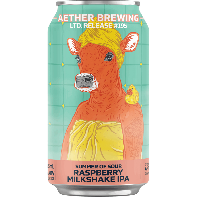 AETHER BREWING RASPBERRY MILKSHAKE IPA CAN