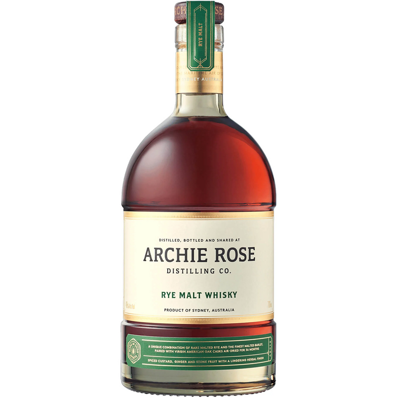 ARCHIE ROSE RYE MALT WHISKY 700ML