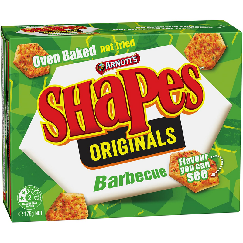 ARNOTTS SHAPES BARBECUE 175G