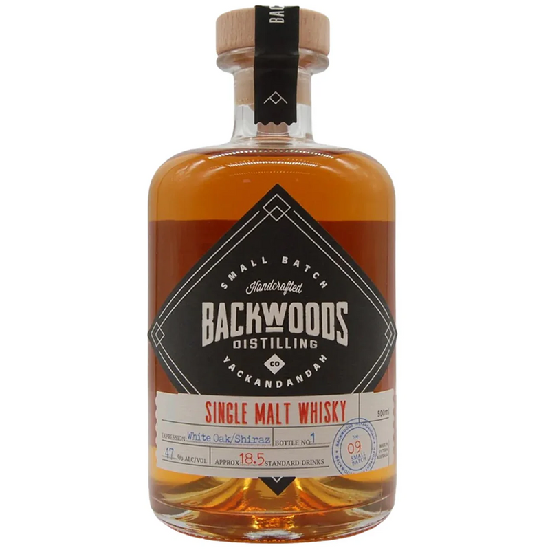BACKWOODS SINGLE MALT WHISKY 500ML