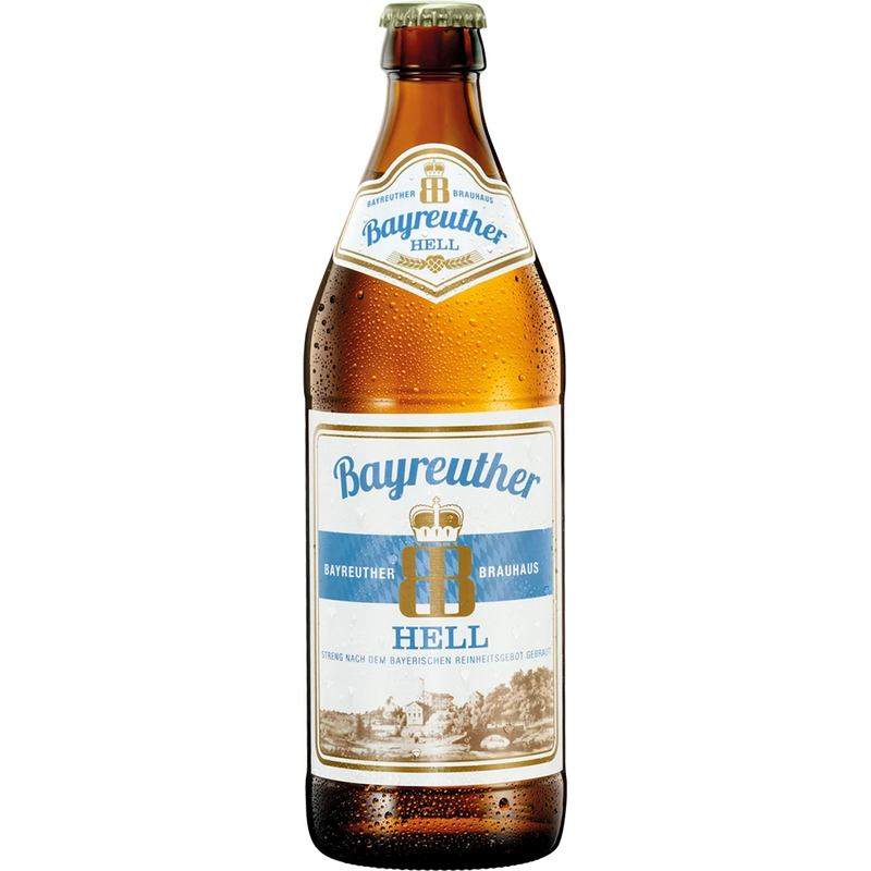 BAYREUTHER HELLES LAGER BOTTLES