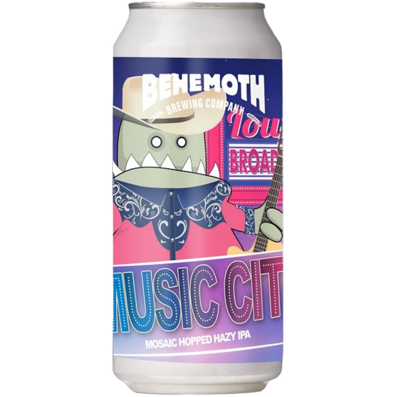 BEHEMOTH MUSIC CITY HAZY IPA CAN
