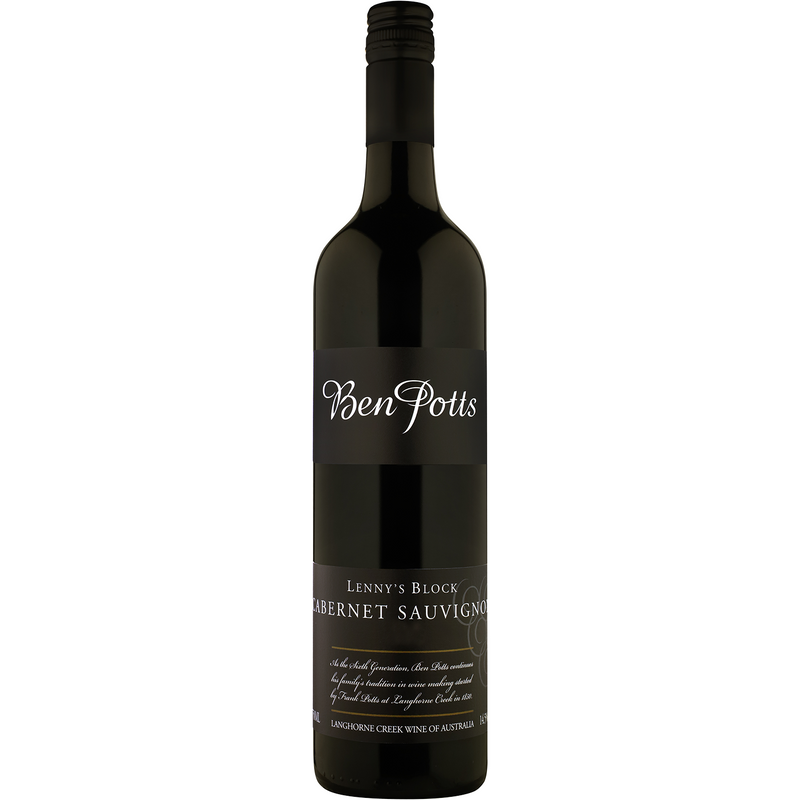 BEN POTTS LENNYS BLOCK CAB SAUV
