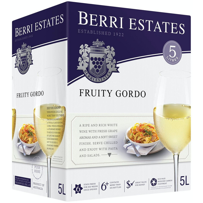 BERRI FRUITY GORDO 5LTR CASK