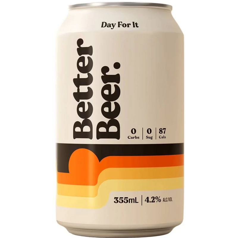 BETTER BEER ZERO CARB LAGER CAN