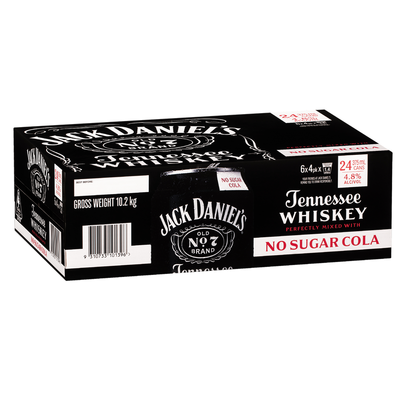 JACK DANIEL'S & ZERO COLA CANS