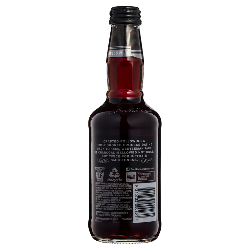 JACK DANIEL'S GENTLEMAN JACK & COLA BOTTLES