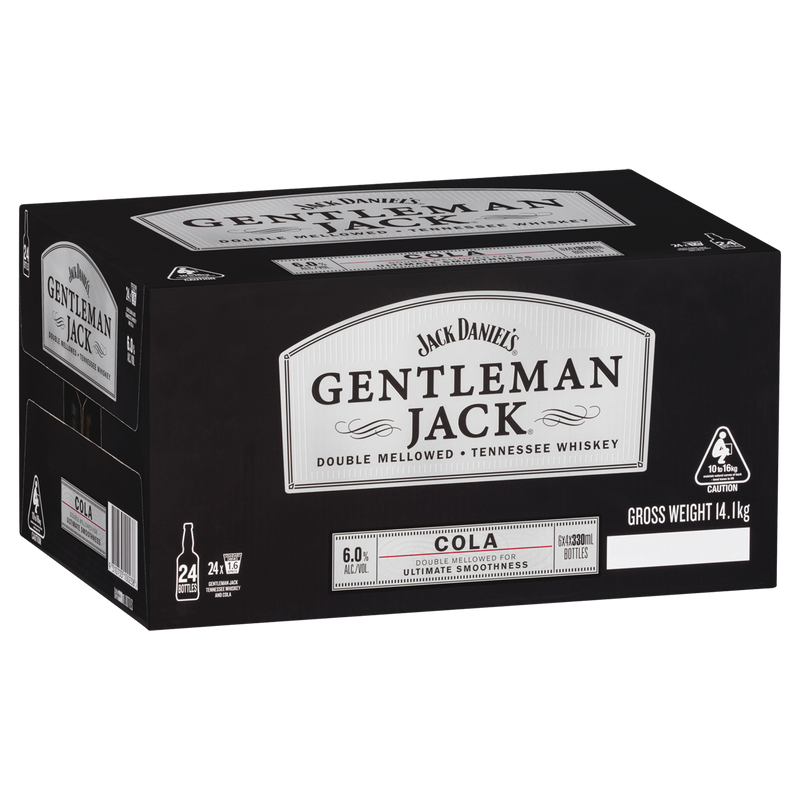 JACK DANIEL'S GENTLEMAN JACK & COLA BOTTLES