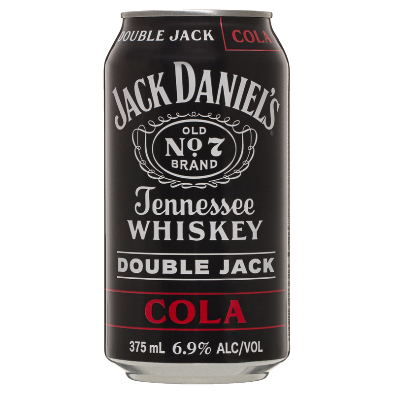 JACK DANIEL'S & COLA DOUBLE JACK CANS