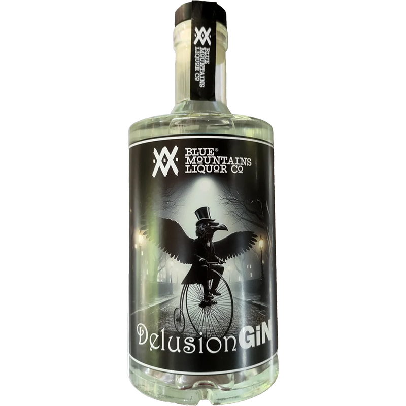 BLUE MOUNTAINS LIQUOR CO DELUSION GIN 700ML