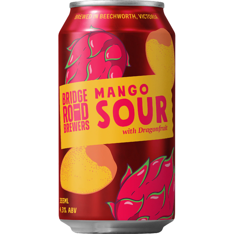 BRIDGE ROAD MANGO AND DRAGONFRUIT SOUR CAN