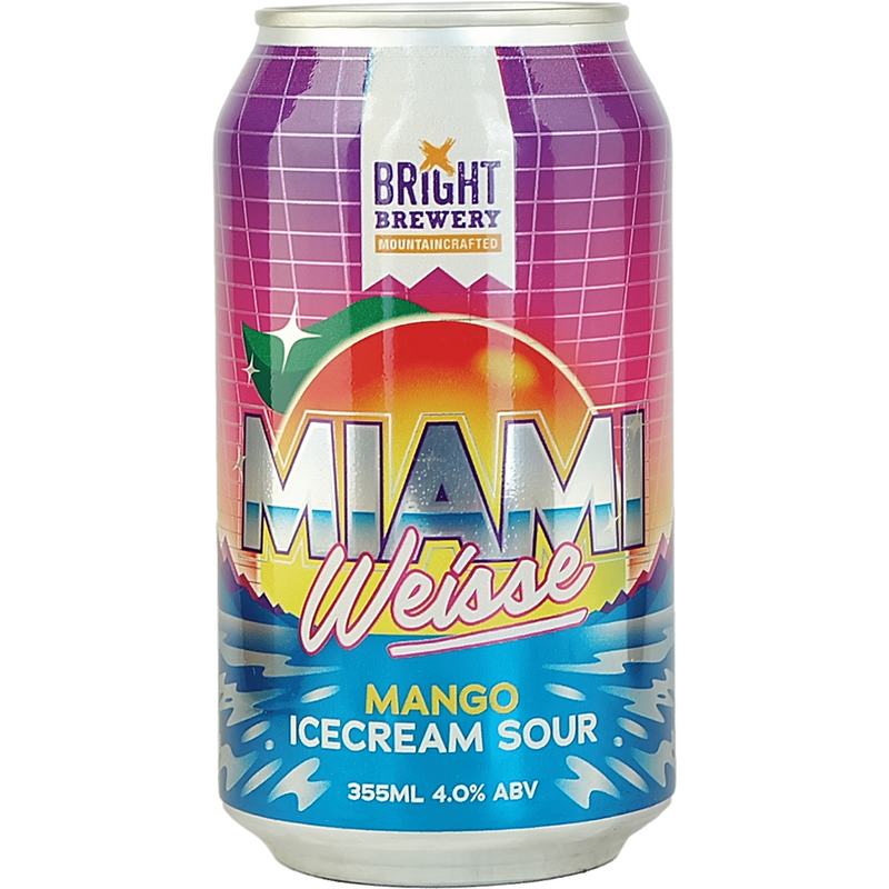 BRIGHT MIAMI WEISSE MANGO ICECREAM SOUR CAN