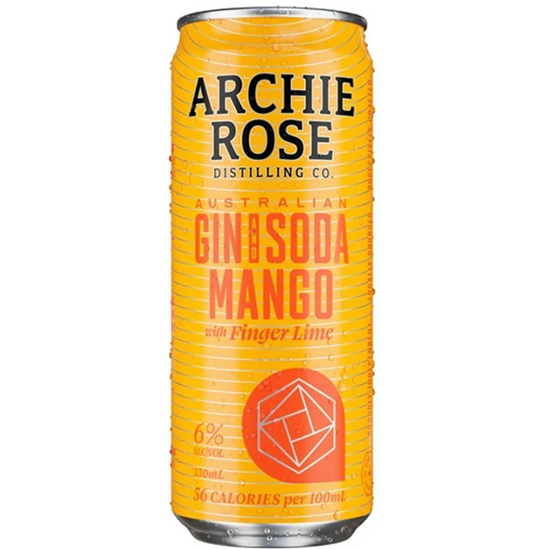 ARCHIE ROSE GIN & SODA MANGO CAN