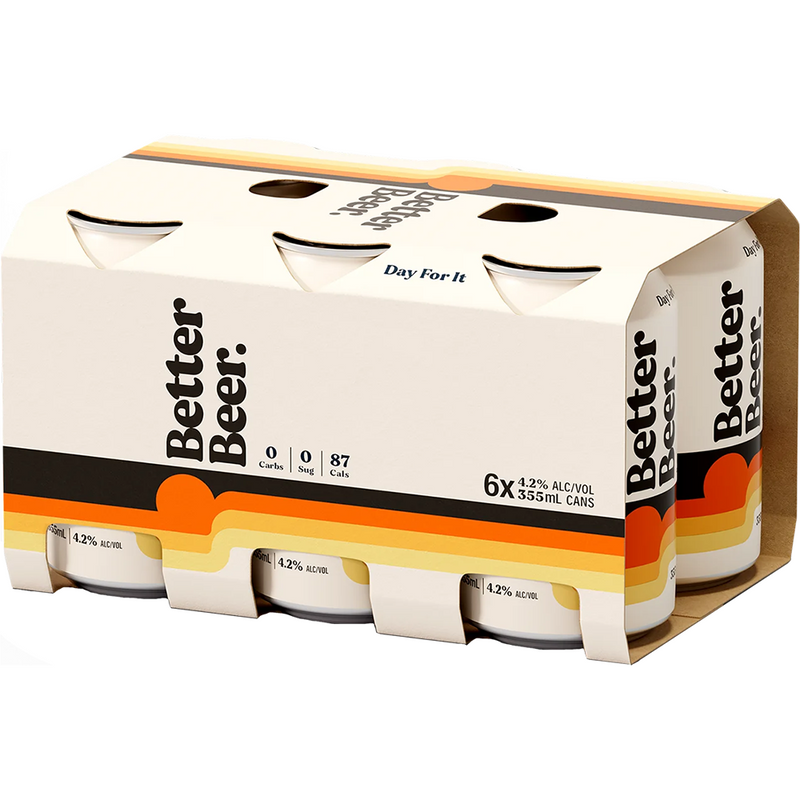 BETTER BEER ZERO CARB LAGER CAN