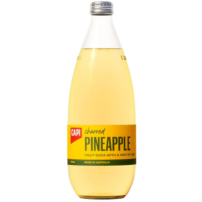 CAPI CHARRED PINEAPPLE FRUIT SODA 750ML