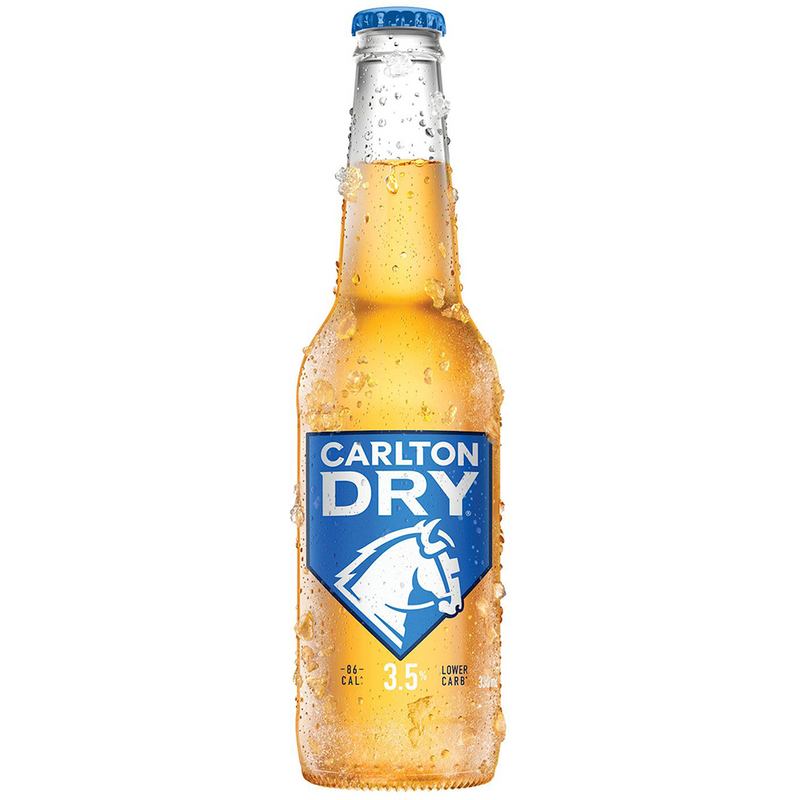 CARLTON DRY 3.5% STUBBIES