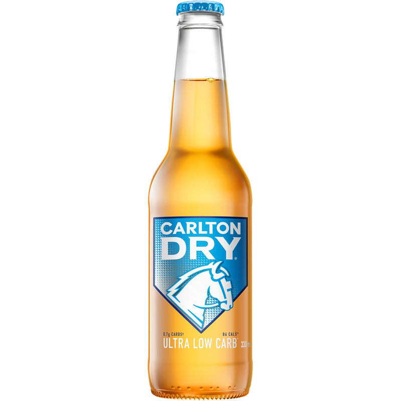CARLTON DRY ULTRA LOW CARB STUBBIES