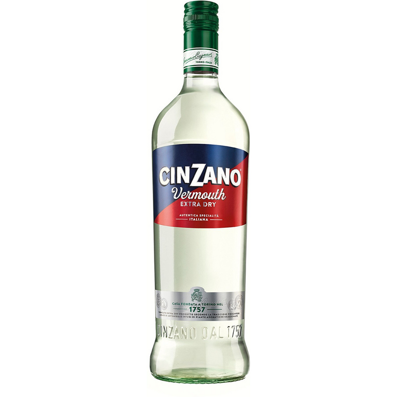 CINZANO DRY VERMOUTH 1LTR