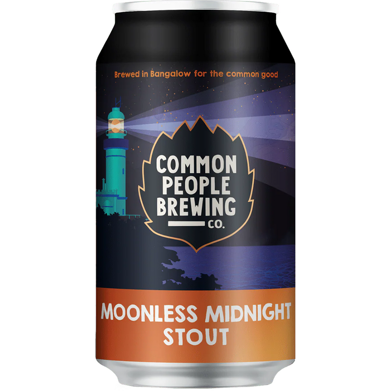 COMMON PEOPLE BREWING MOONLESS MIDNIGHT STOUT CAN