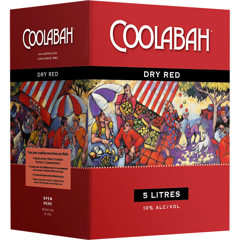 COOLABAH DRY RED CASK 5LTR
