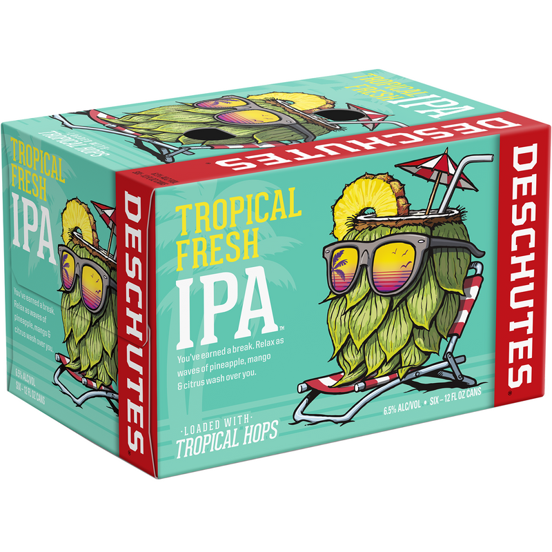 DESCHUTES TROPICAL FRESH IPA CAN