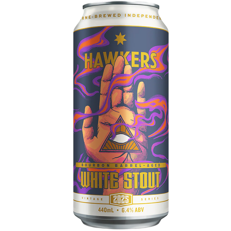 HAWKERS BBA WHITE STOUT 2025 CAN
