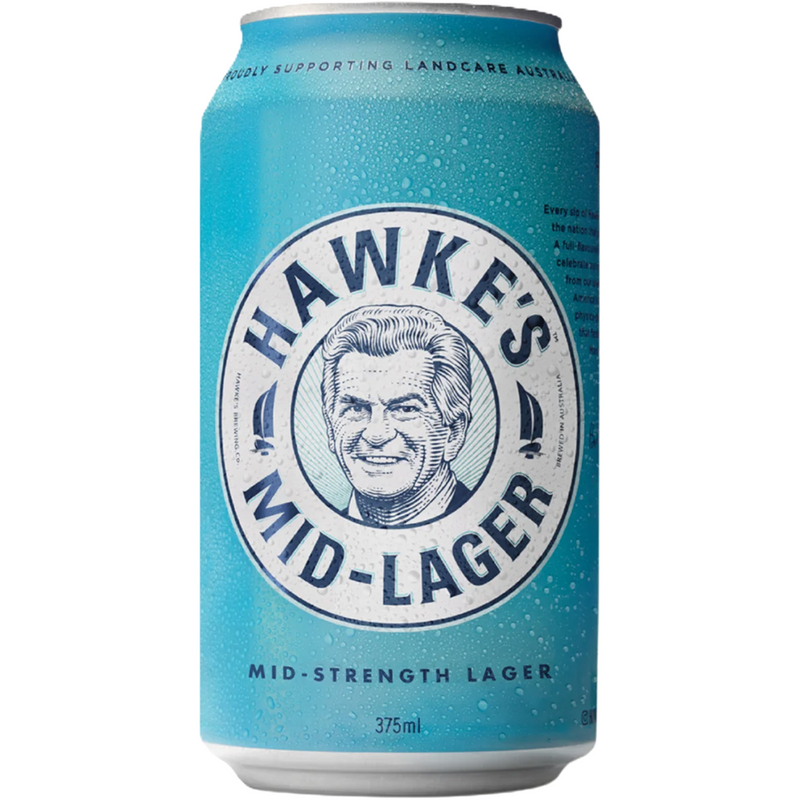 HAWKES MID LAGER CANS