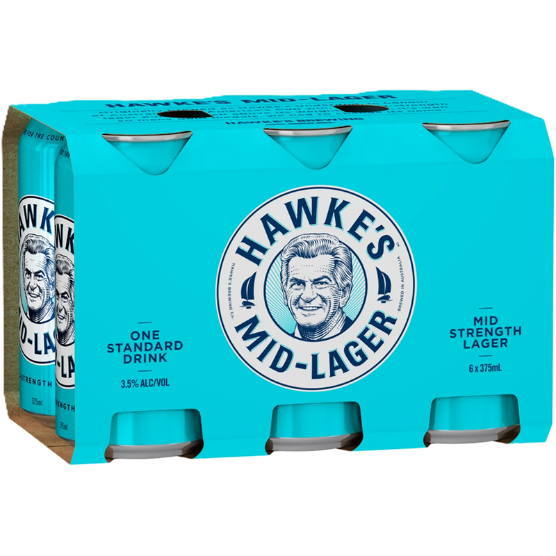 HAWKES MID LAGER CANS