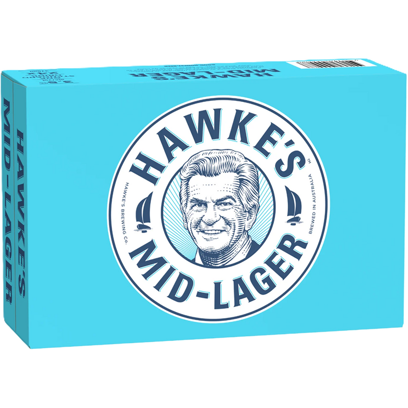 HAWKES MID LAGER CANS